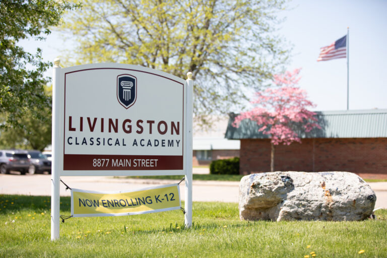 Livingston Classical Academy Sign 2