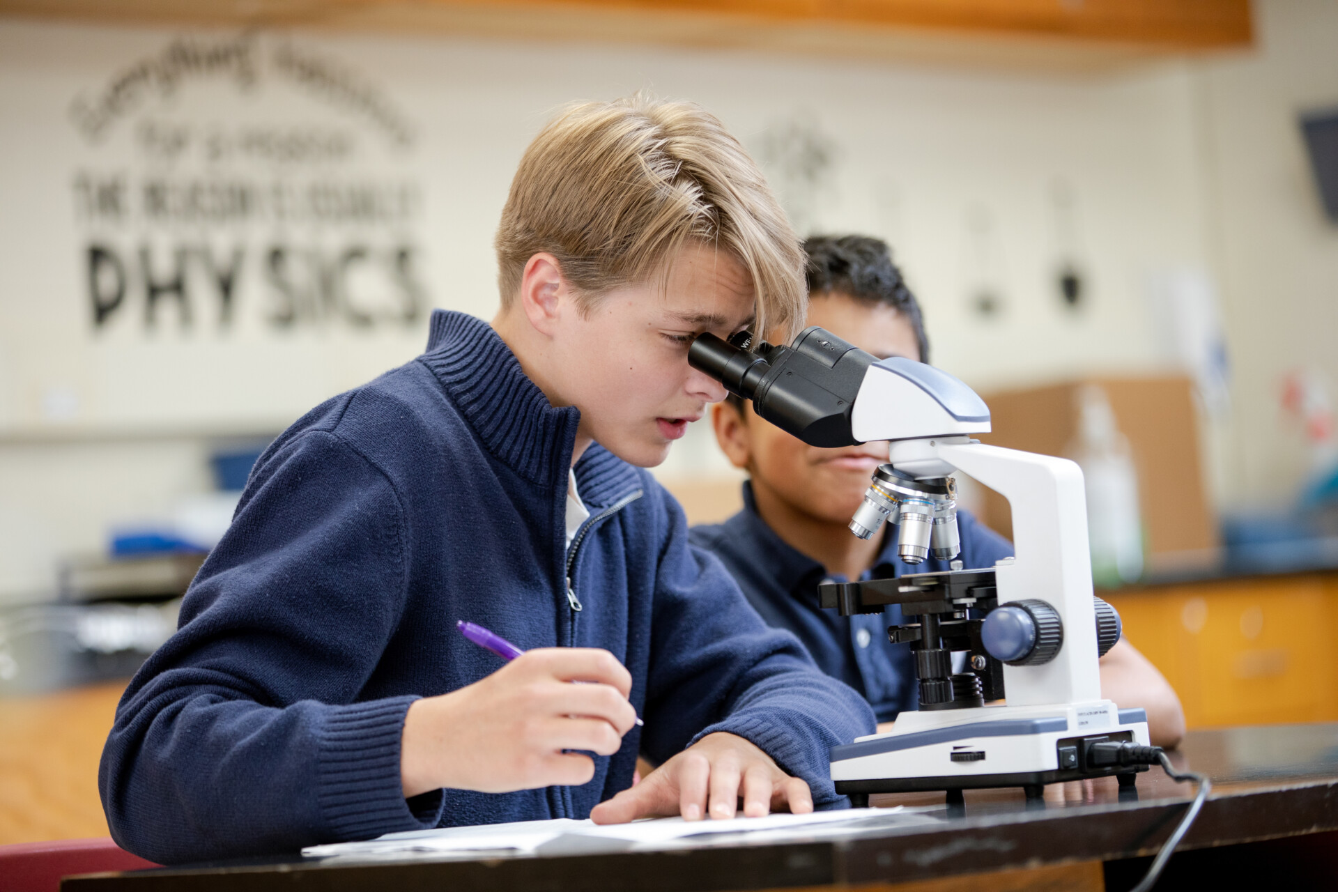 Students Science Lesson